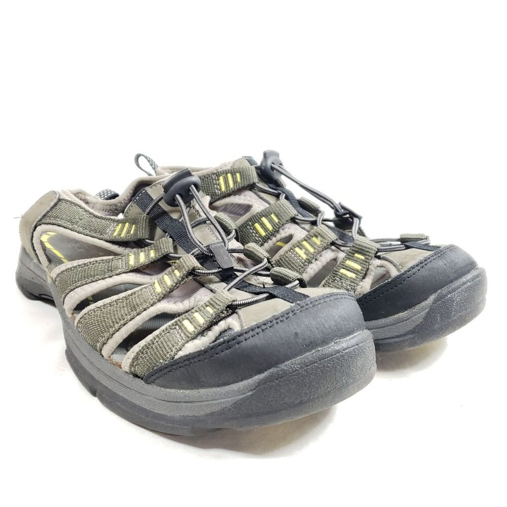 Dockers Mens Size 9 Gray Outdoor Hiking Fisherman Sandals